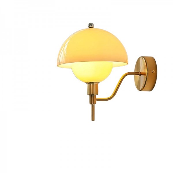 Wandleuchte Design Champignon Creme – Natürliche Eleganz und Gemütliche Atmosphäre