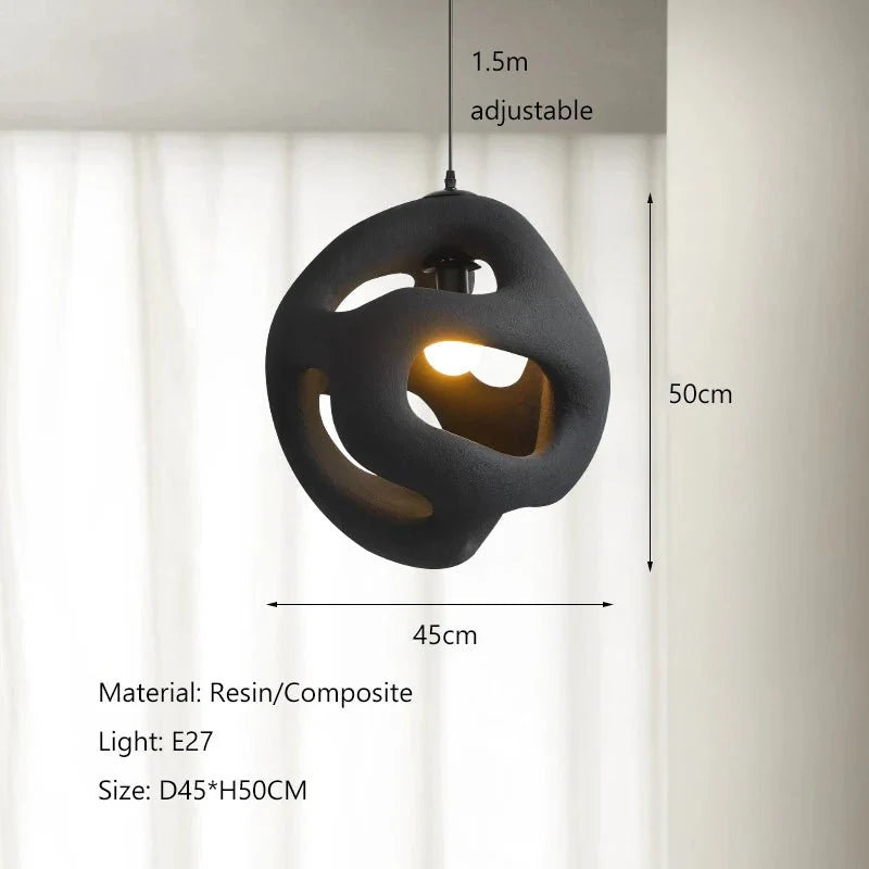 Kreatives Design Wabi-Sabi LED-Pendelleuchte