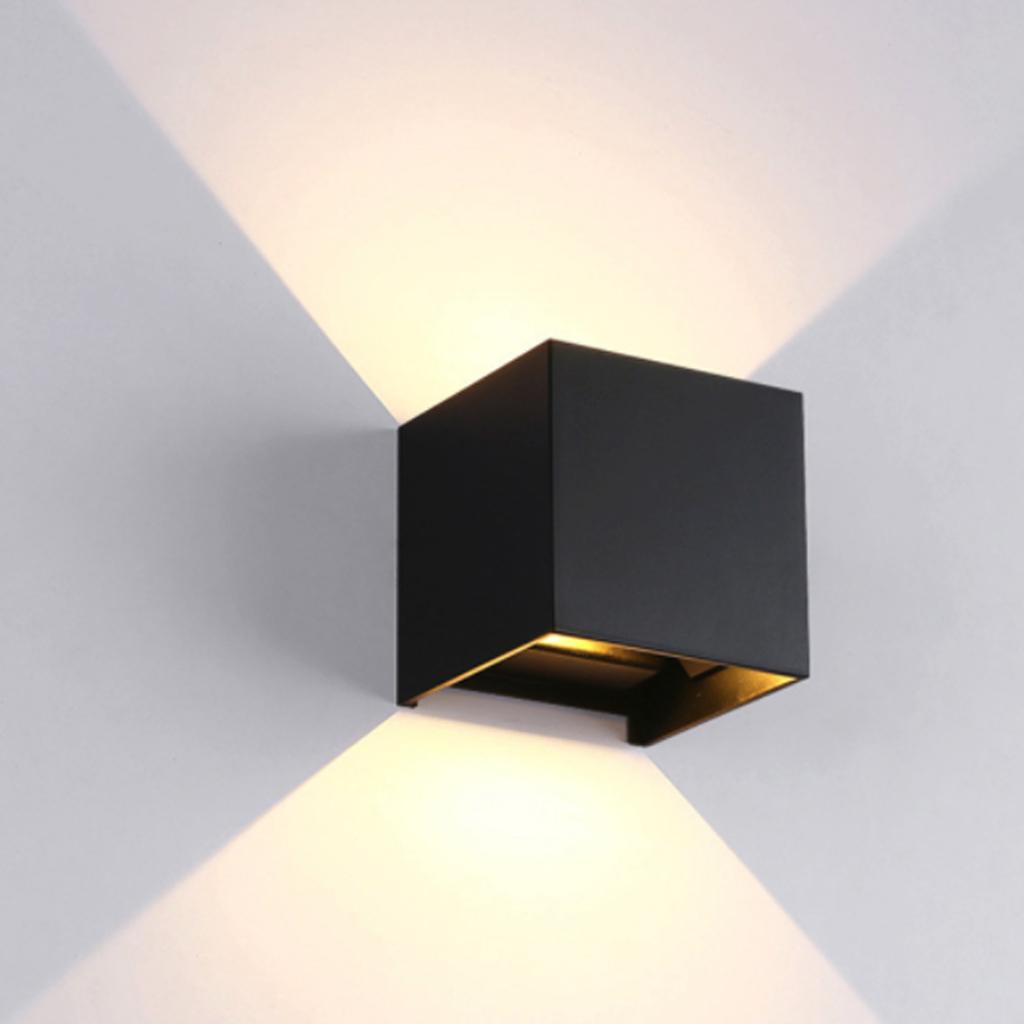 Royelux LED Pentagram Wandlampe - Stilvolle wasserdichte Lampe für Innen- und Außenbereich
