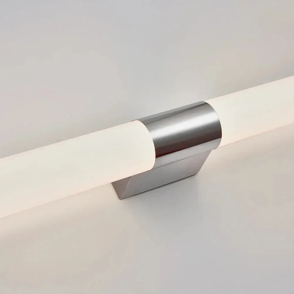 Wasserdichte LED-Spiegelleuchte Wandlampe für Badezimmer Silbergrau