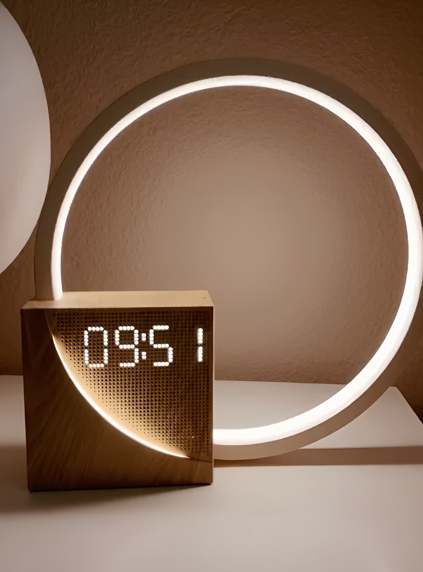 Garduru Snooze - Multifunktionswecker mit Dimmbarer Touch-Lampe