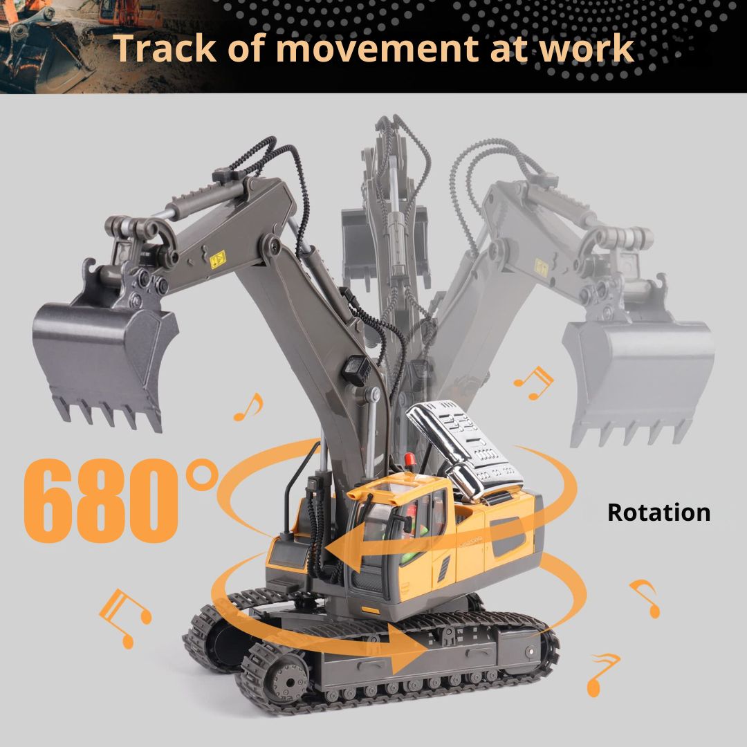 Fernbedienbare Maschinen - ConstructPro - Sensorische Spielzeuge