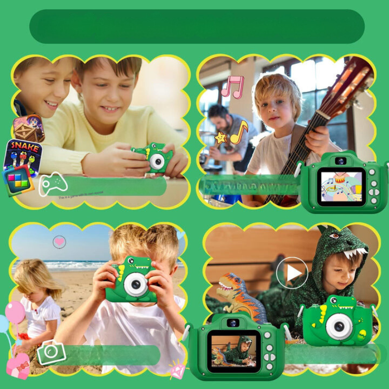 Garduru - HD Kamera für Kinder | Dino Spielzeug | Perfekt für Entdecker ab 3+