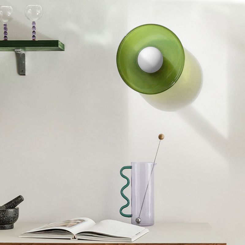 Deckenleuchte Moderne Runde Glasleuchte