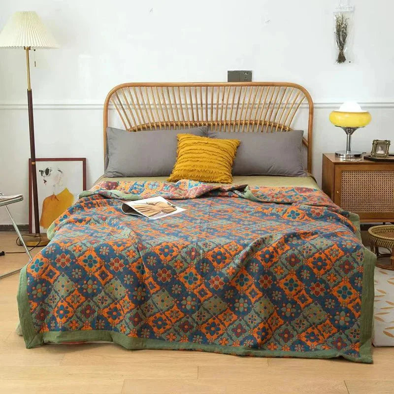 Dekorative Boho-Stil Bettdecke