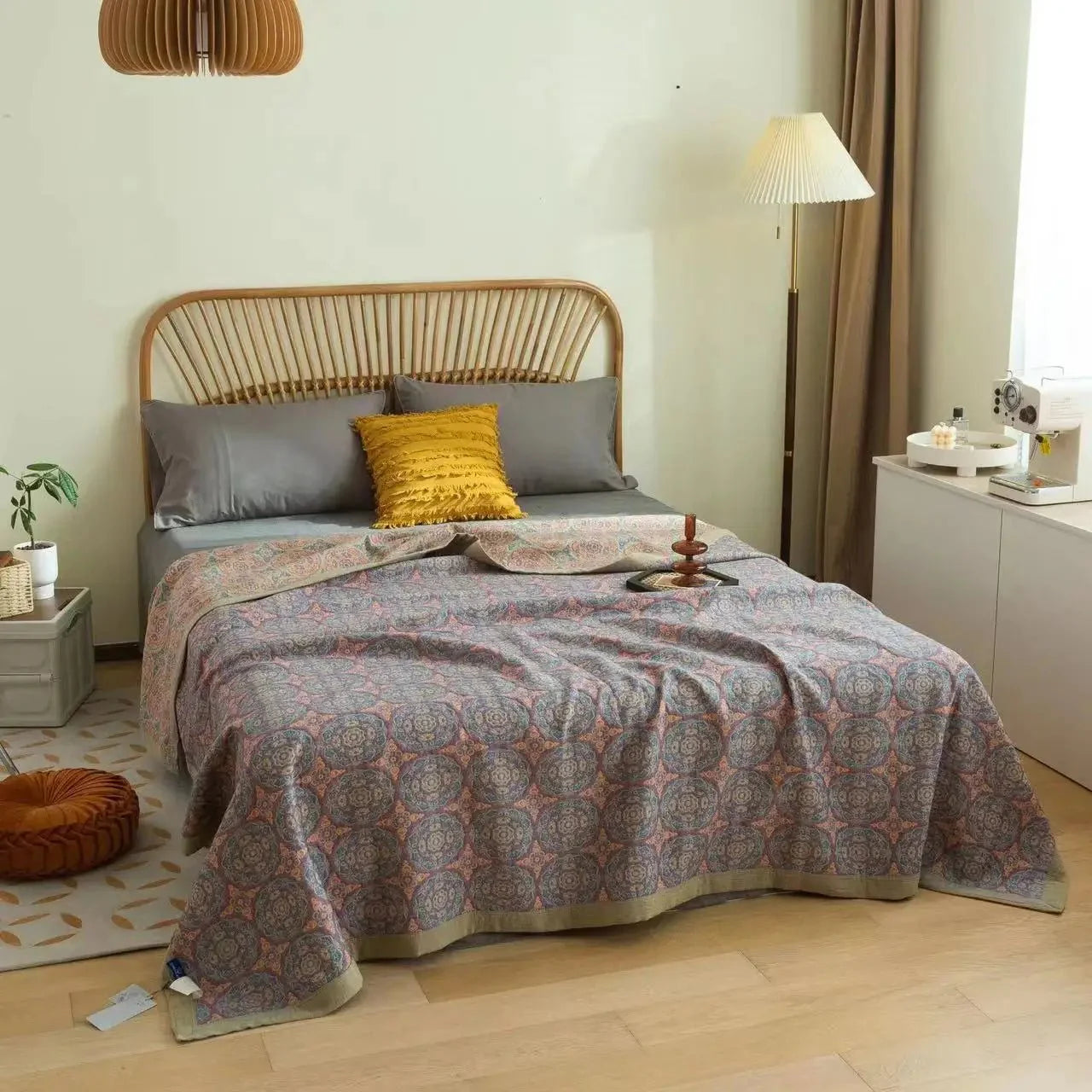 Dekorative Boho-Stil Bettdecke