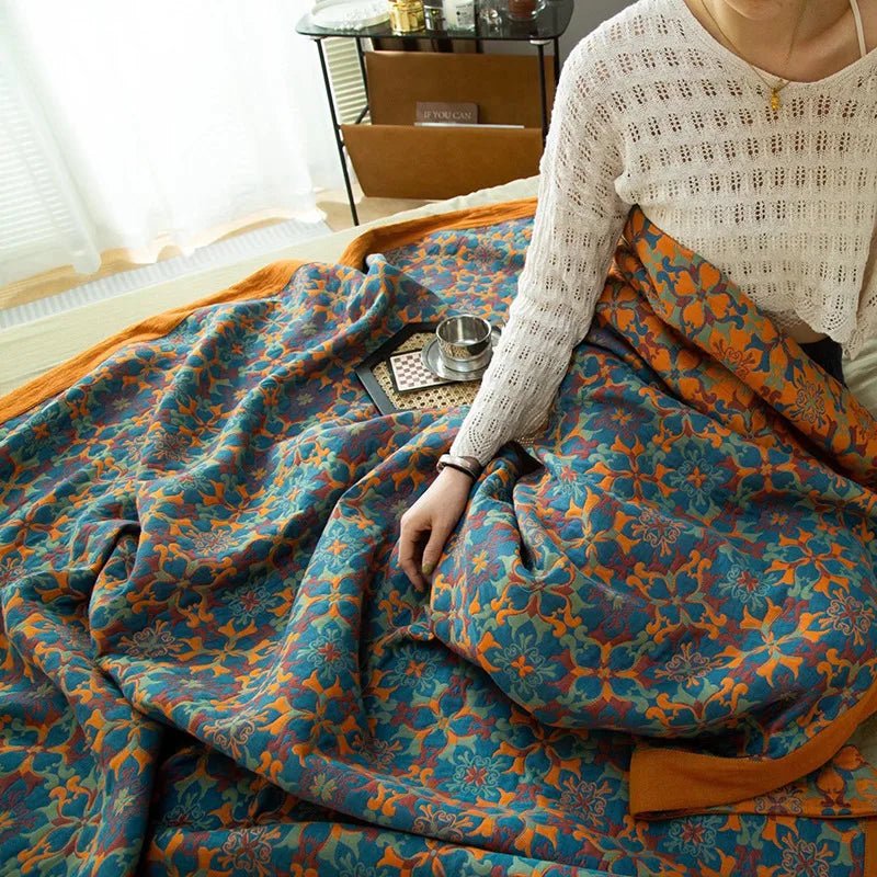 Dekorative Boho-Stil Bettdecke
