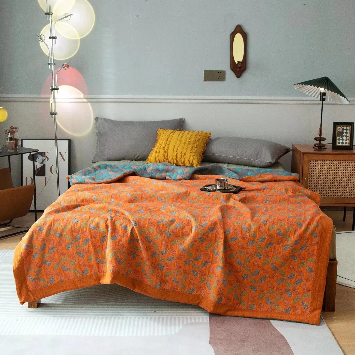 Dekorative Boho-Stil Bettdecke