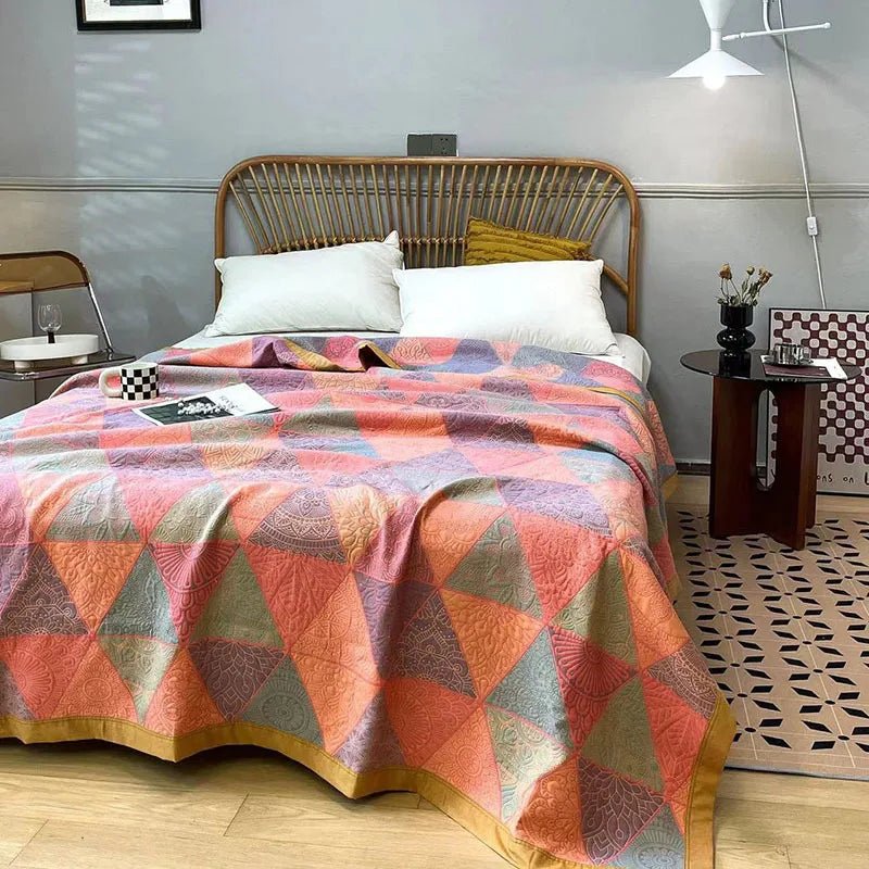 Dekorative Boho-Stil Bettdecke