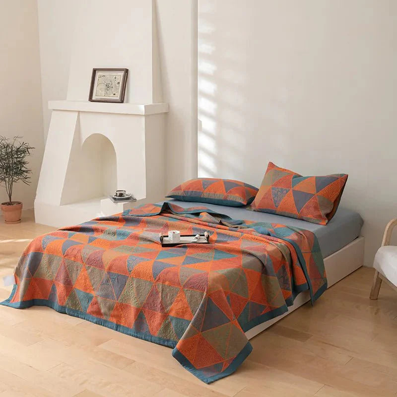 Dekorative Boho-Stil Bettdecke
