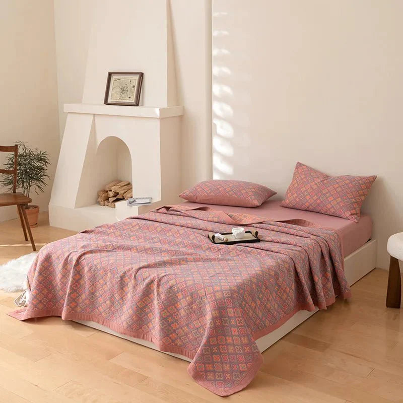 Dekorative Boho-Stil Bettdecke