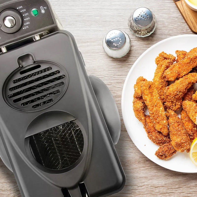2L Elektrische Fritteuse mit einstellbarer Temperaturregelung