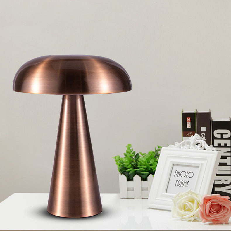 Royaleva Giro Kabellose LED Tischlampe – Wiederaufladbares, Tragbares Pilzlicht für Schlafzimmer & Schreibtisch