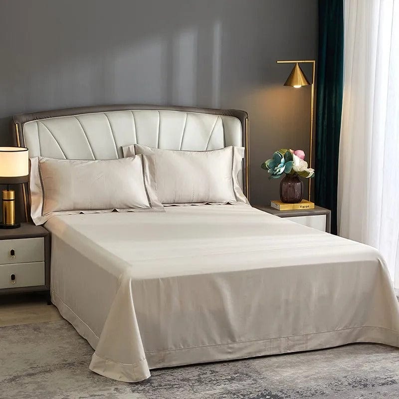 Elegance Champagne – Bettbezugset aus ägyptischer Baumwolle