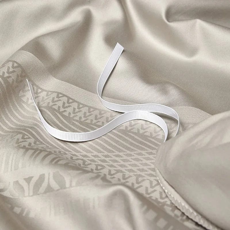Elegance Champagne – Bettbezugset aus ägyptischer Baumwolle
