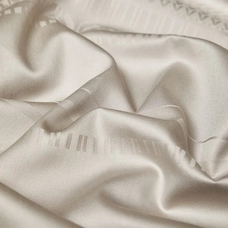 Elegance Champagne – Bettbezugset aus ägyptischer Baumwolle