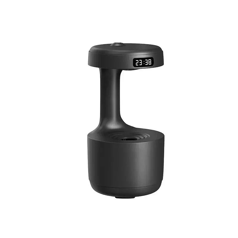 Ultrasonischer Aroma-Luftbefeuchter mit LED-Wassertropfeneffekt – Leiser Diffusor mit Timer und Display