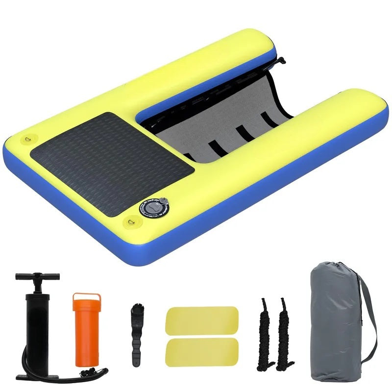 Aufblasbare Schwimmende Hundepoolrampe