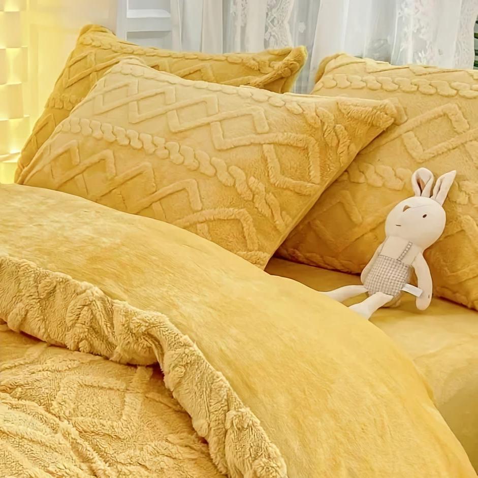 VelvaLuxe – Set von 2 luxuriösen Kissenbezügen für ein weiches und raffiniertes Schlaferlebnis