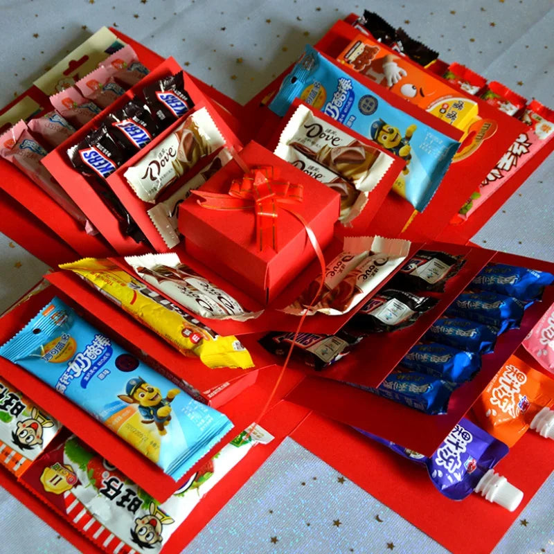 Garduru - Überraschungs-Explosionsbox, + 8 GRATIS Schmetterlinge