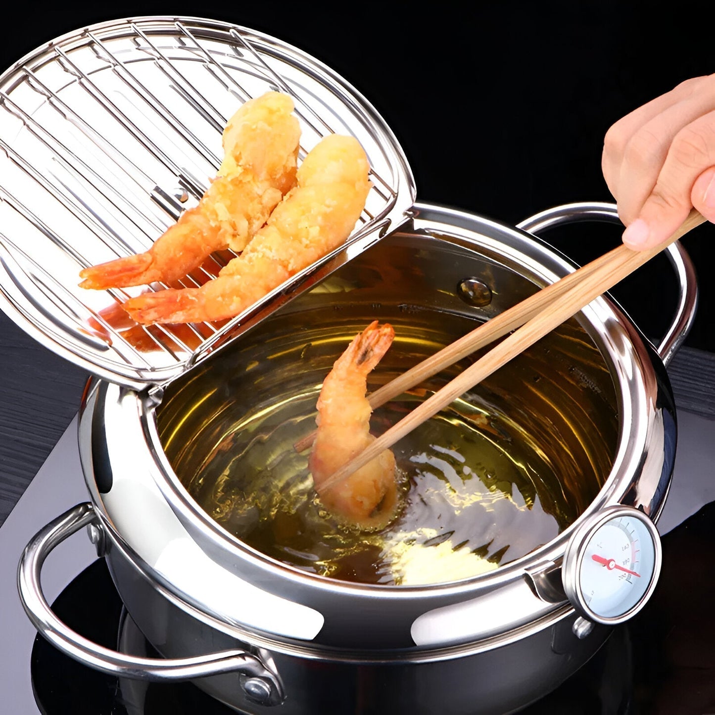 Fritteusen Topf