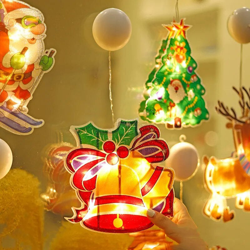 XmasGlo™ Weihnachten Fenster Dekoration | 1+1 Gratis
