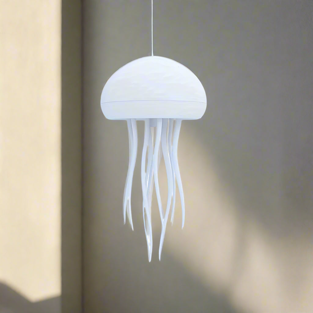 Farbwechselnde Quallenlampe – USB wiederaufladbare LED Nachtlicht für entspannende Atmosphäre