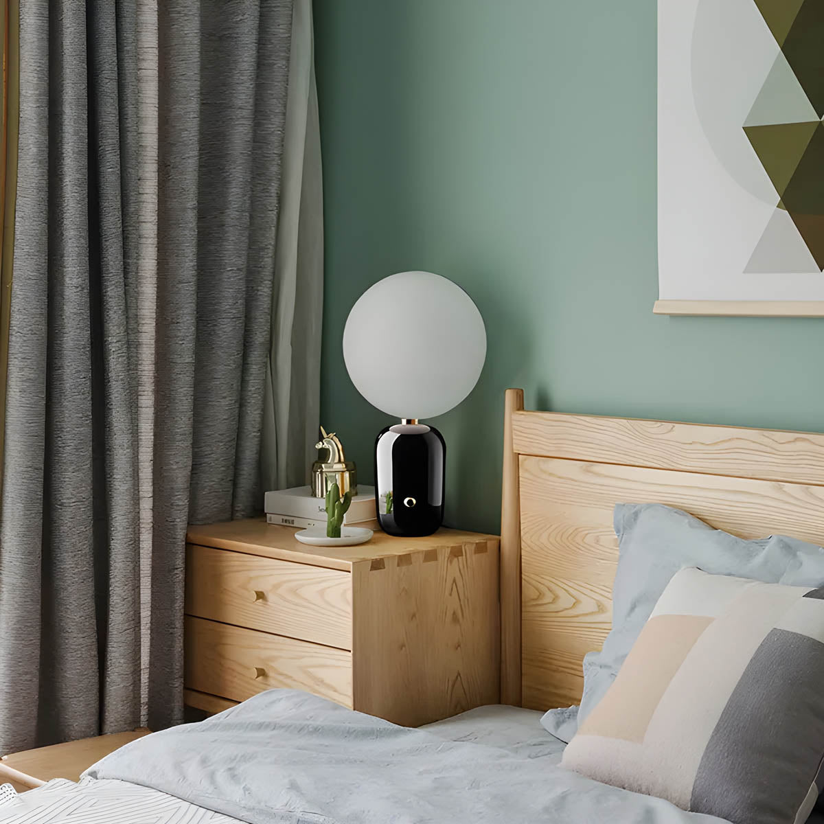 Garduru - Minimalistische LED-Tischlampe mit Warmer Ambienteleuchte