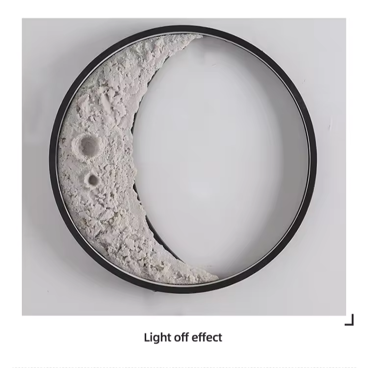 3D Mond Wandlampe LED – Beruhigende Beleuchtung für modernes Interieur