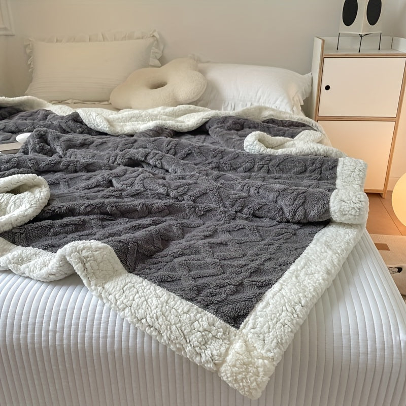Garduru Fleece-Decke – Dicke Sofadecke für jede Jahreszeit