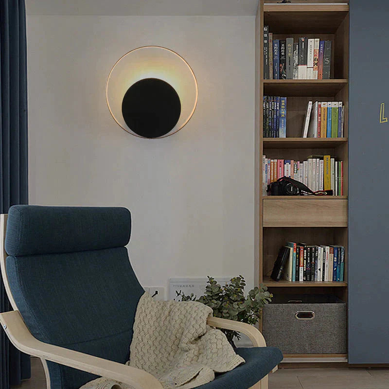 Garduru - Moderne LED-Wandlampe aus Kupfer & Schmiedeeisen für Schlafzimmer & Wohnzimmer