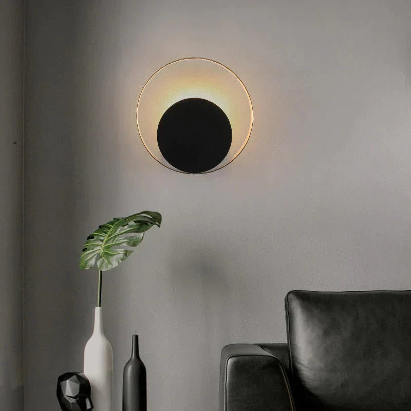 Garduru - Moderne LED-Wandlampe aus Kupfer & Schmiedeeisen für Schlafzimmer & Wohnzimmer