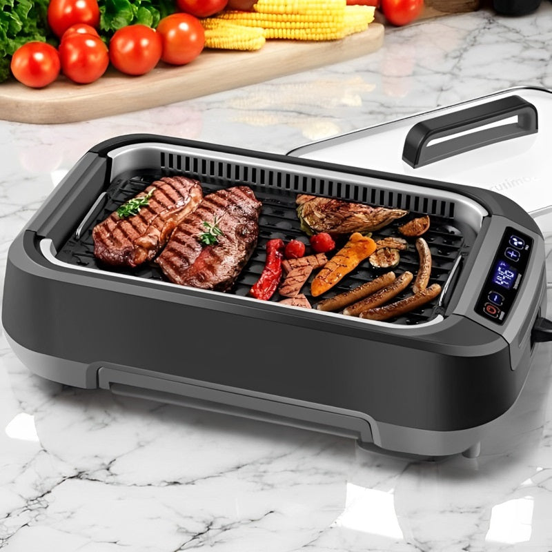 Rauchfreier elektrischer Grill für drinnen