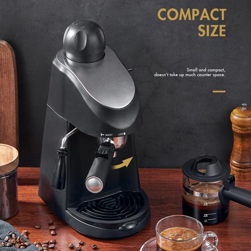 3.5 Bar Espressomaschine mit integriertem Dampfstab