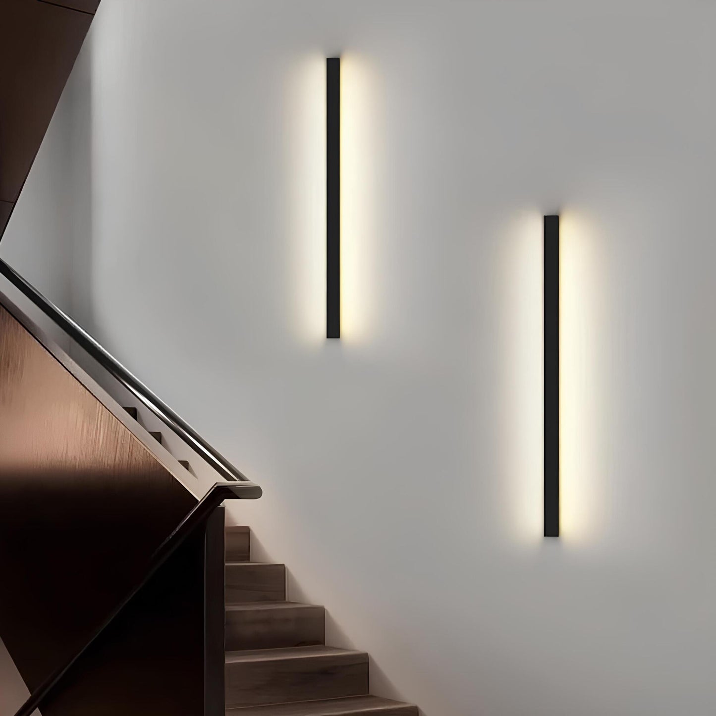 LED-Wandleuchte für Haus und Büro - Modernes minimalistisches Design, energieeffizient