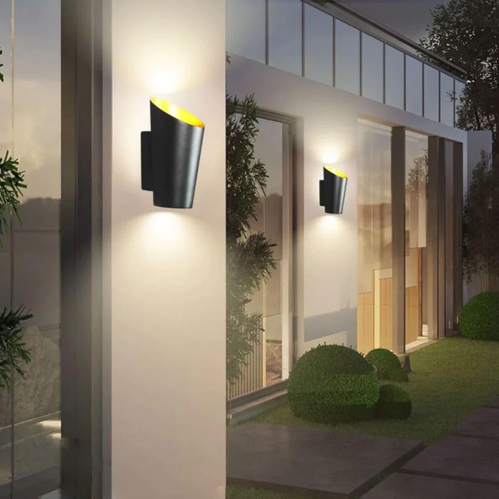 Garduru - Moderne Wasserdichte LED Wandleuchte für Innen- und Außenbereich