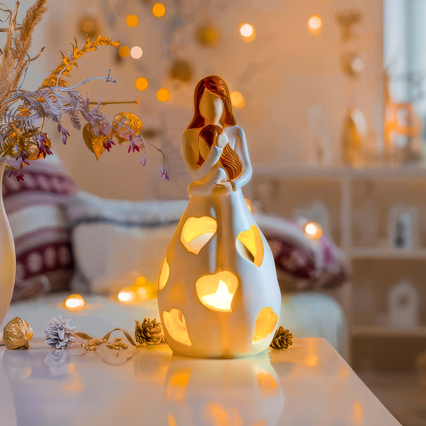 Garduru - Romantische Tischlampe mit warmem Licht für gemütliche Abende