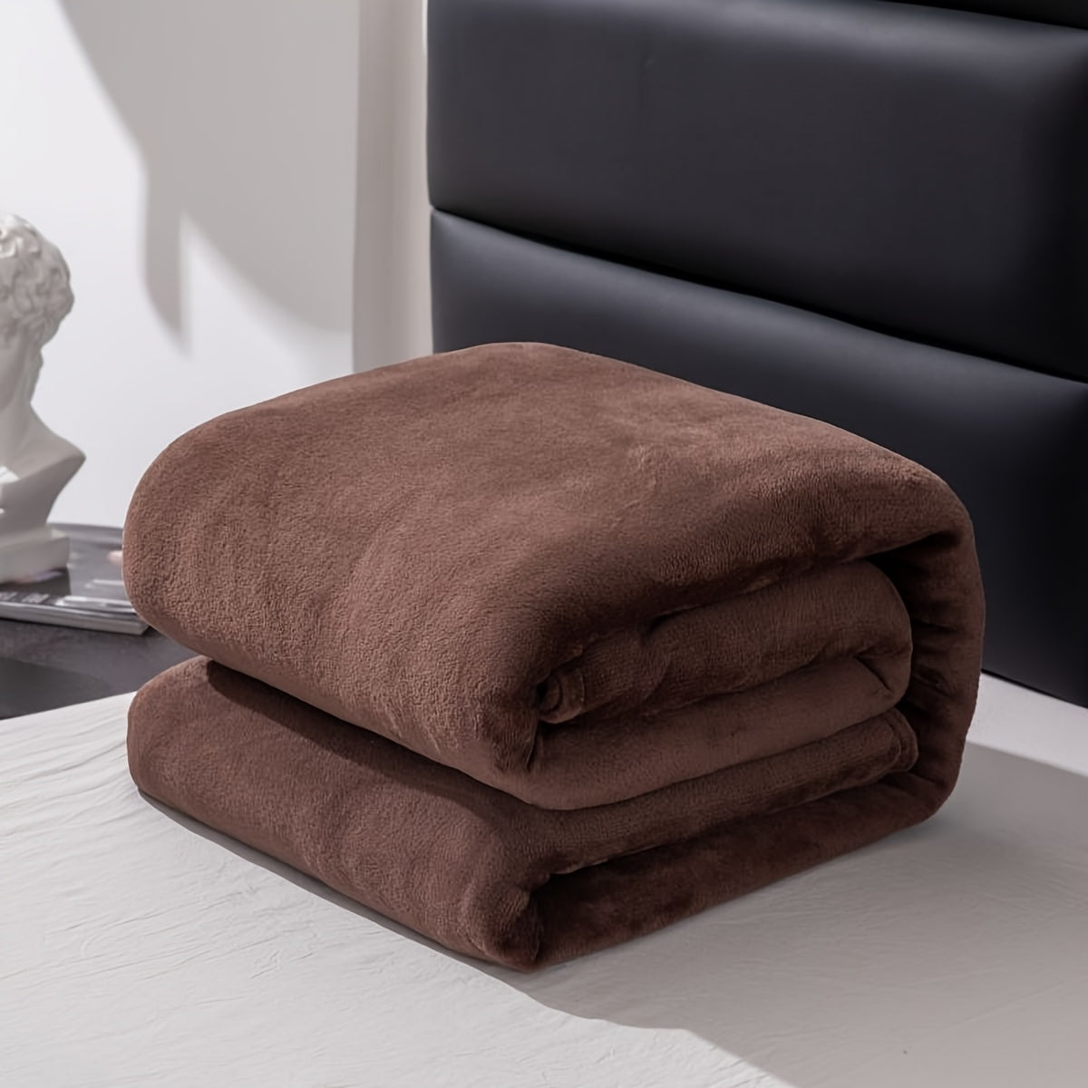 Garduru Flanellplaid – Kuschelige Decke für Sofa & Reisen