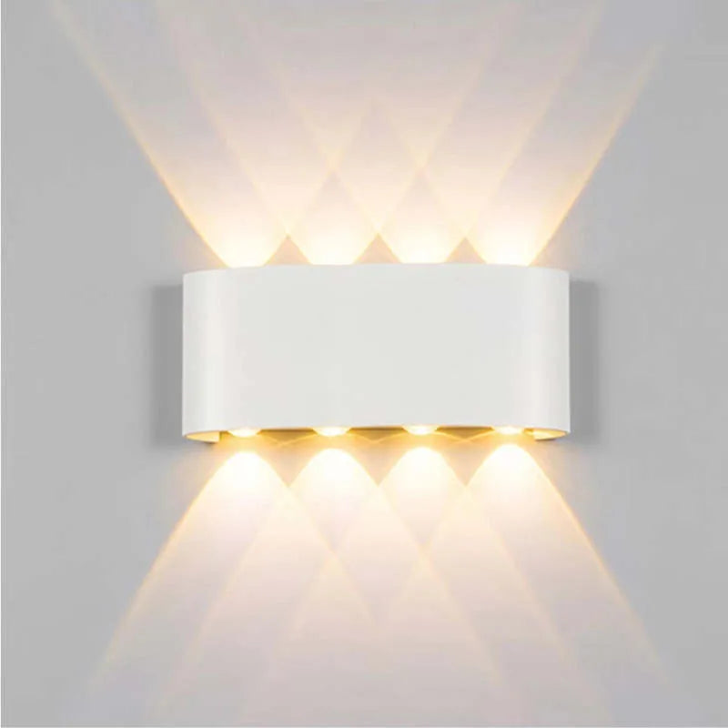 Wandleuchte Modern Weiß LED Wasserdichte Lampe