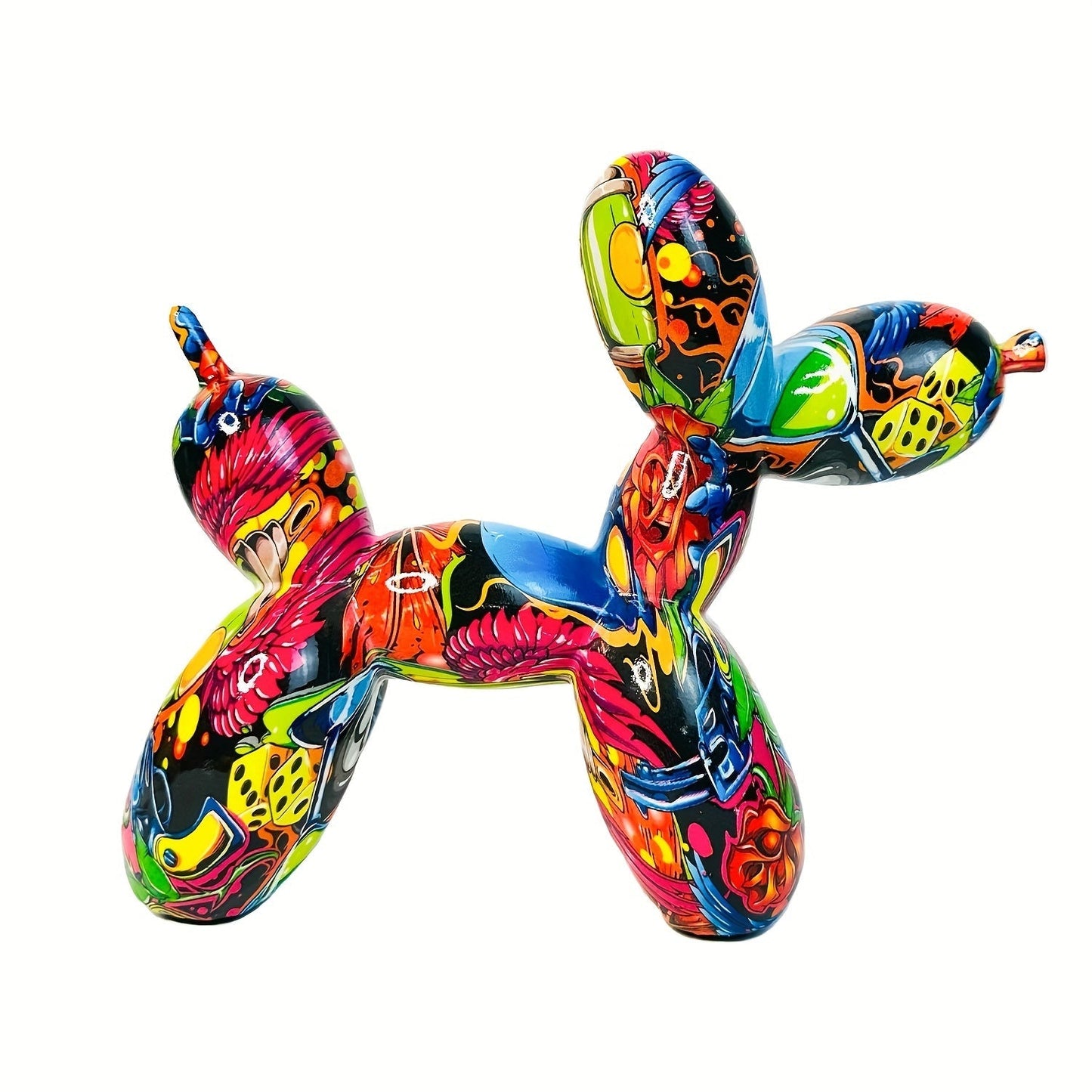 Luxus Graffiti "Balloon Dog" Skulptur