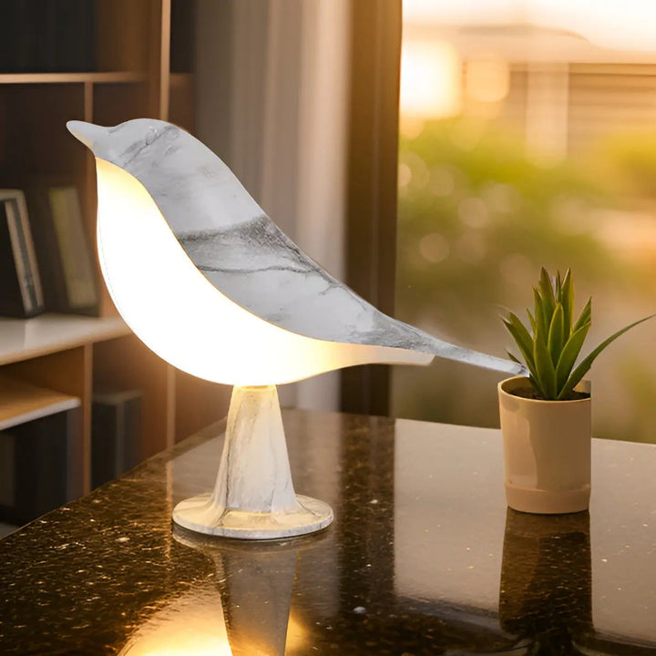 Elegante Vogel-Lampe – Stimmungslicht & Aromatherapie