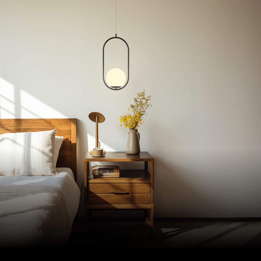 LED-Pendelleuchte Warmweiß Goldfinish für Zuhause und Bürodeko