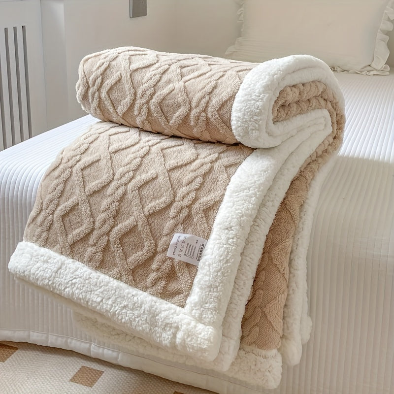 Garduru Fleece-Decke – Dicke Sofadecke für jede Jahreszeit