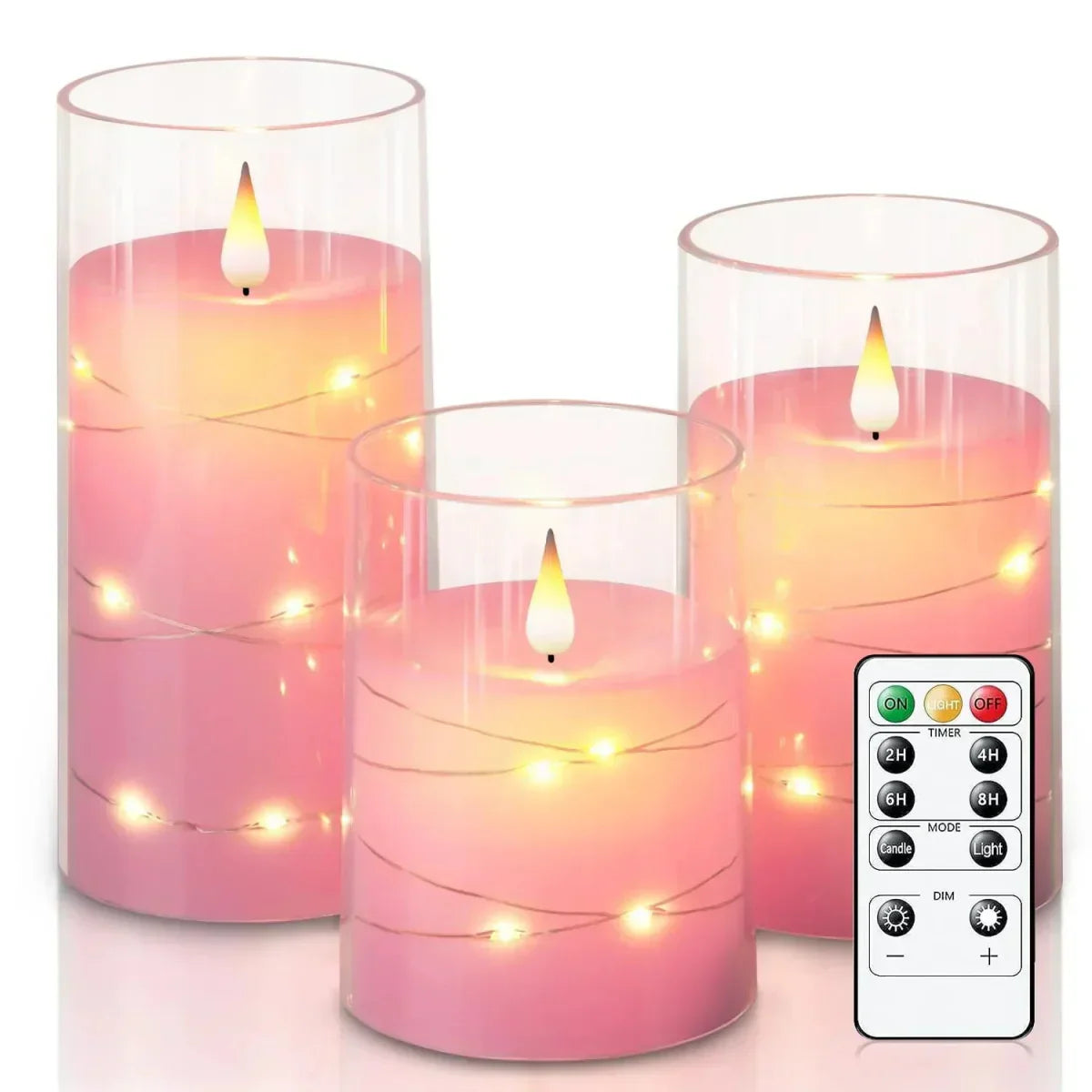 LED Teelichter Realistischer Effekt Flammenlos für Zuhause und Bürodekoration