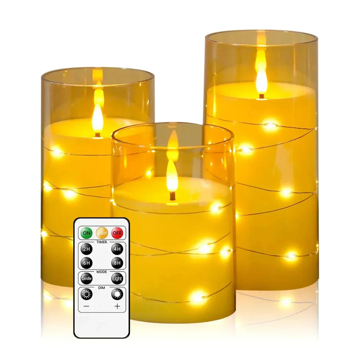 LED Teelichter Realistischer Effekt Flammenlos für Zuhause und Bürodekoration