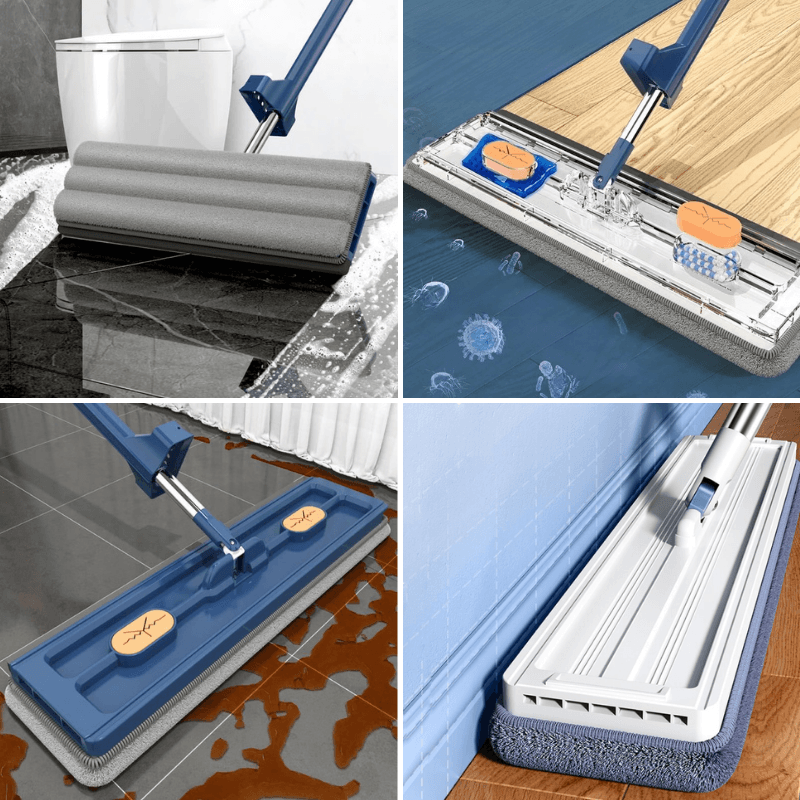 360° drehbarer Mop mit Schleudern – Effiziente Reinigung für jede Ecke