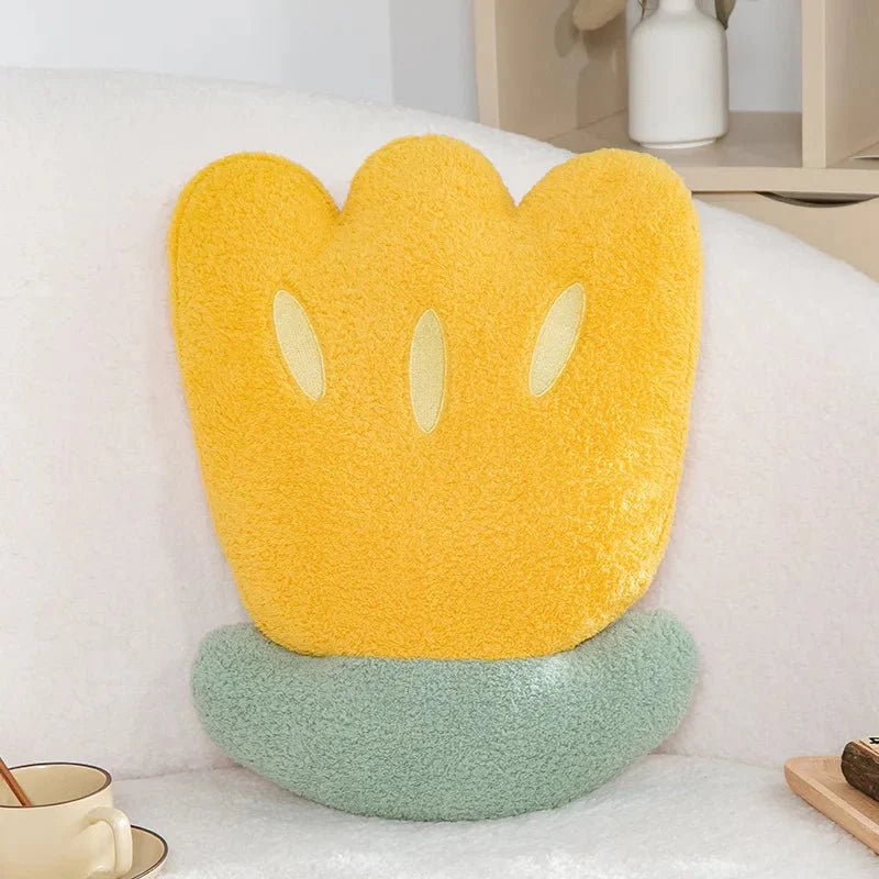 Fleece Flower Wurfkissen