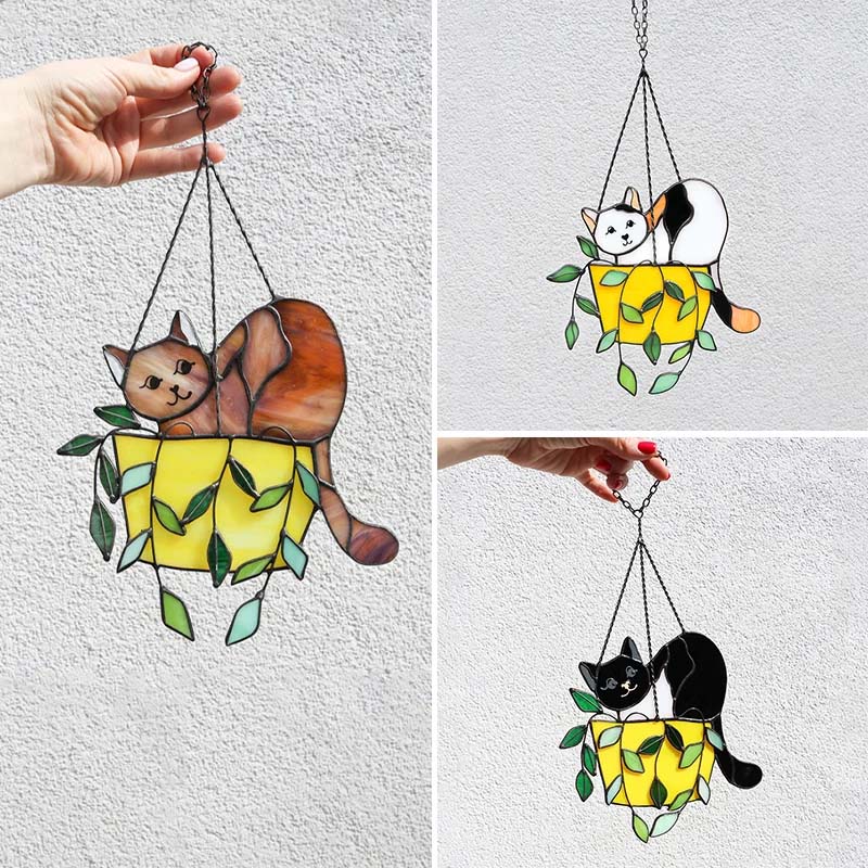 Garduru „Katze im Blumentopf