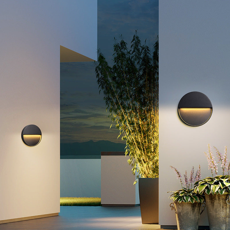 LED-Wandleuchte für Treppen - Wetterfeste Aluminium-Außenlampe