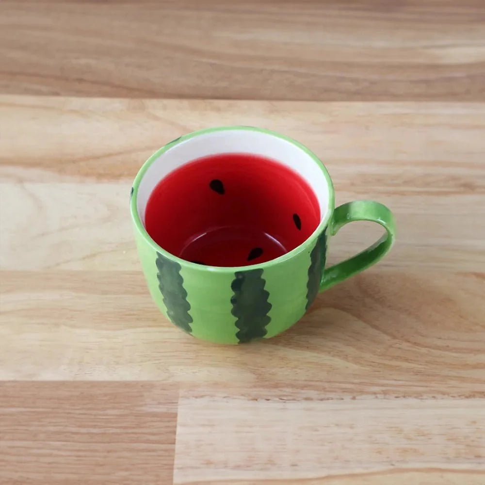 Passende Fruchtdesign-Tasse & Untertasse